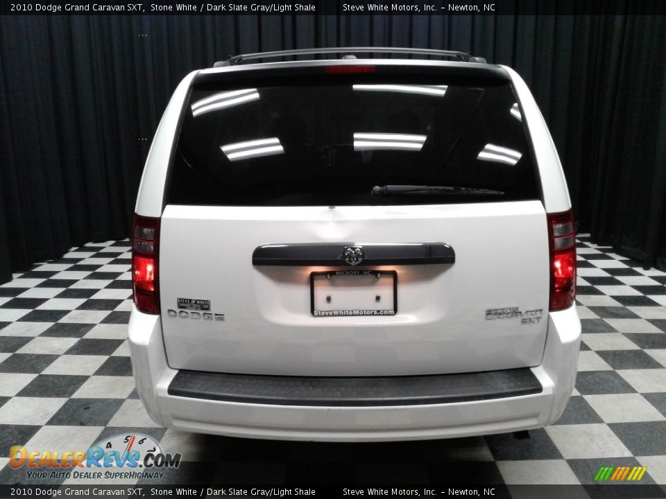 2010 Dodge Grand Caravan SXT Stone White / Dark Slate Gray/Light Shale Photo #7