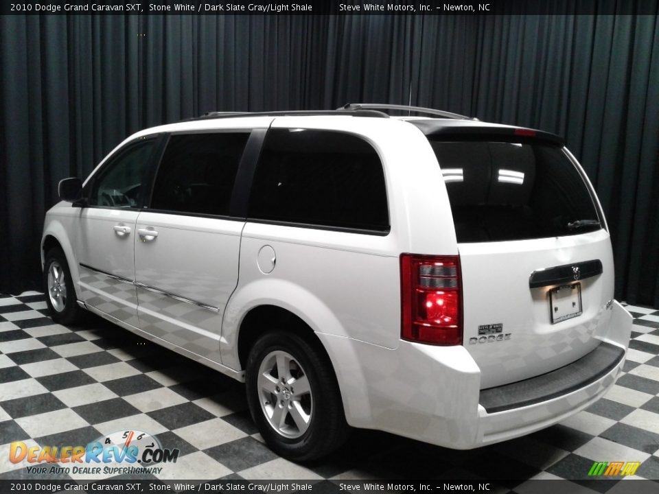 2010 Dodge Grand Caravan SXT Stone White / Dark Slate Gray/Light Shale Photo #8