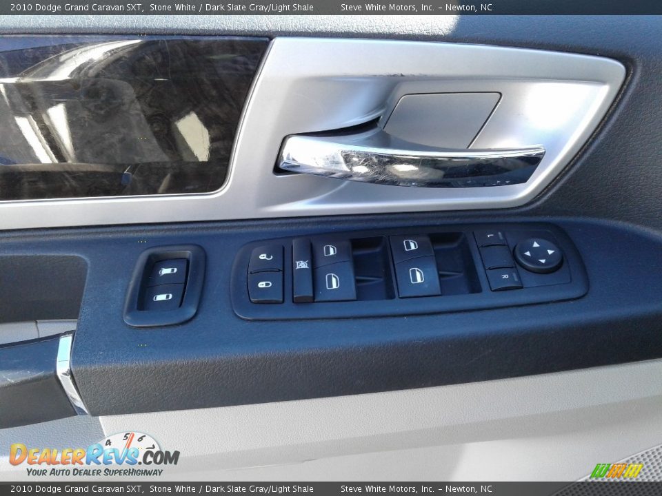 2010 Dodge Grand Caravan SXT Stone White / Dark Slate Gray/Light Shale Photo #9