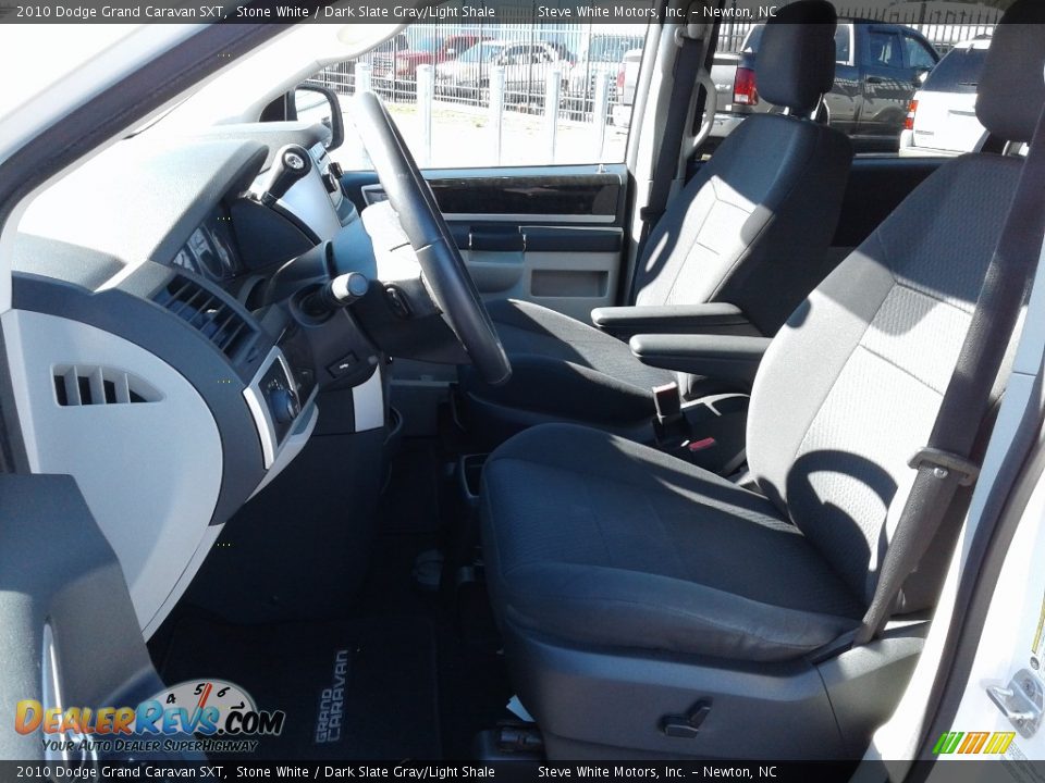 2010 Dodge Grand Caravan SXT Stone White / Dark Slate Gray/Light Shale Photo #10