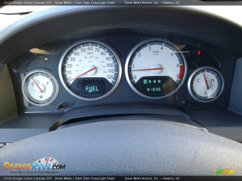 2010 Dodge Grand Caravan SXT Stone White / Dark Slate Gray/Light Shale Photo #20