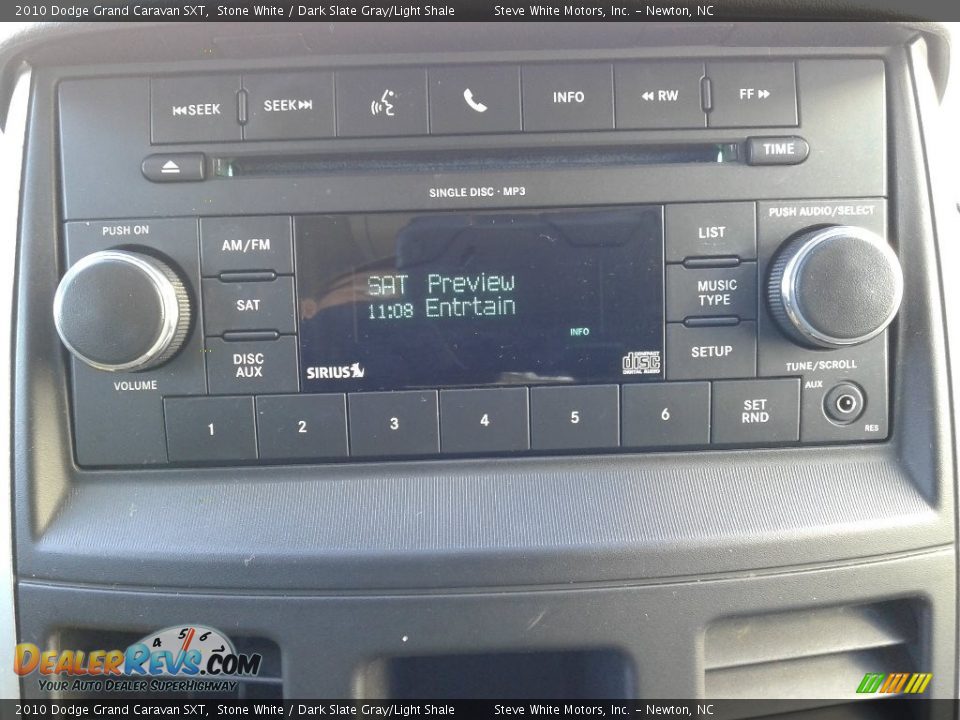 2010 Dodge Grand Caravan SXT Stone White / Dark Slate Gray/Light Shale Photo #22