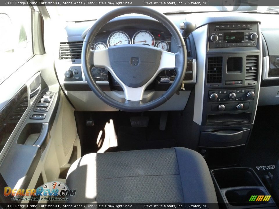 2010 Dodge Grand Caravan SXT Stone White / Dark Slate Gray/Light Shale Photo #26