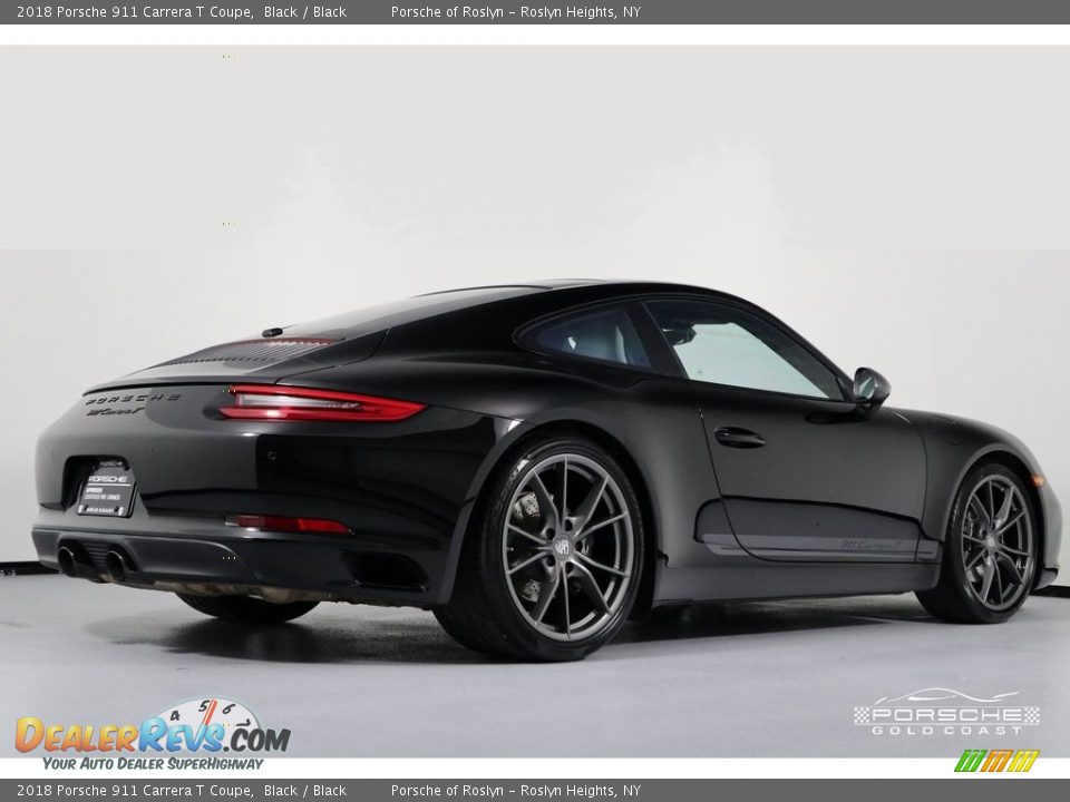 2018 Porsche 911 Carrera T Coupe Black / Black Photo #4