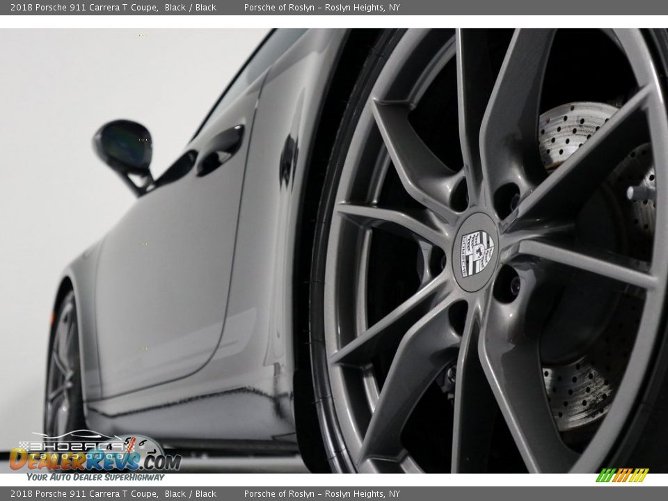 2018 Porsche 911 Carrera T Coupe Black / Black Photo #5