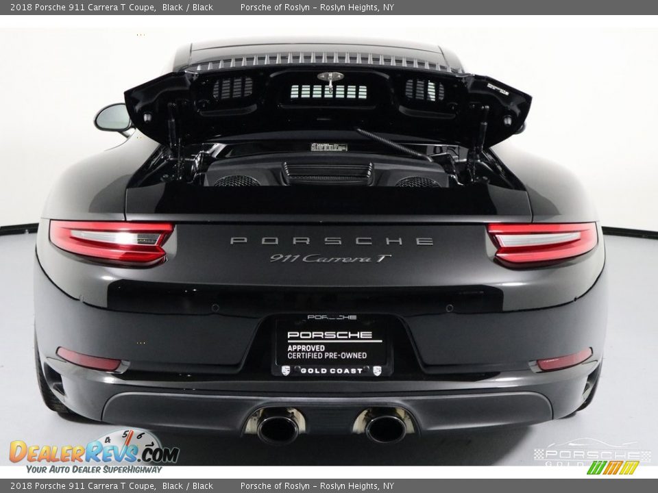 2018 Porsche 911 Carrera T Coupe Black / Black Photo #7