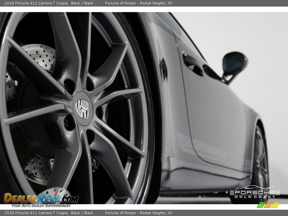 2018 Porsche 911 Carrera T Coupe Black / Black Photo #9