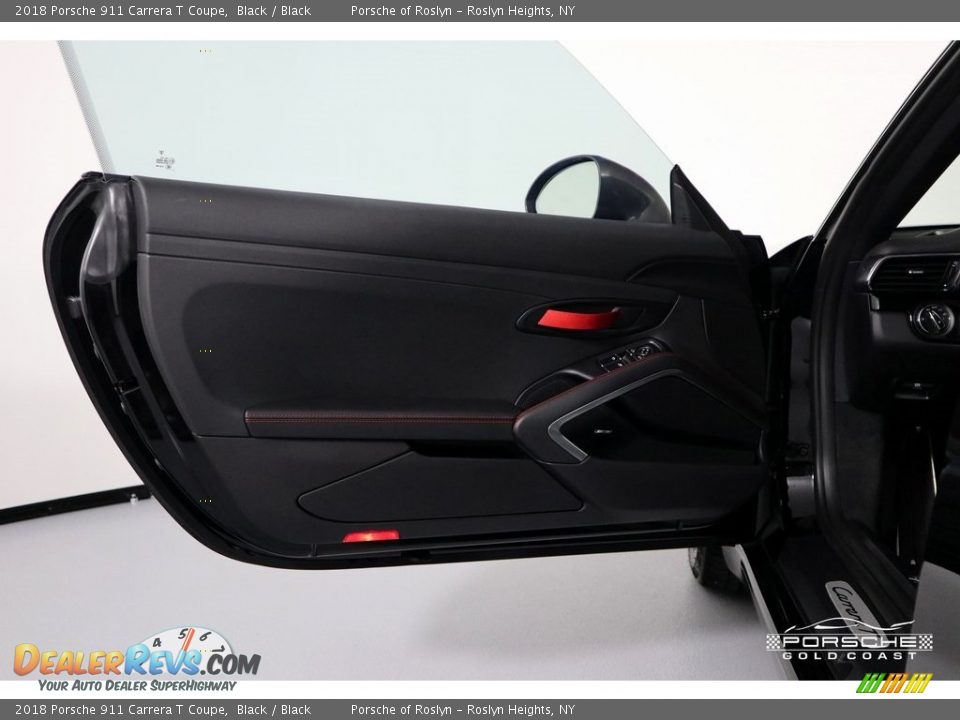 2018 Porsche 911 Carrera T Coupe Black / Black Photo #14