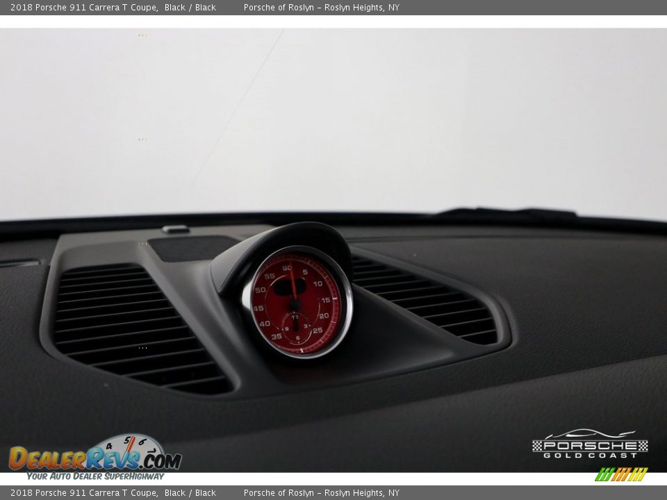 2018 Porsche 911 Carrera T Coupe Black / Black Photo #20