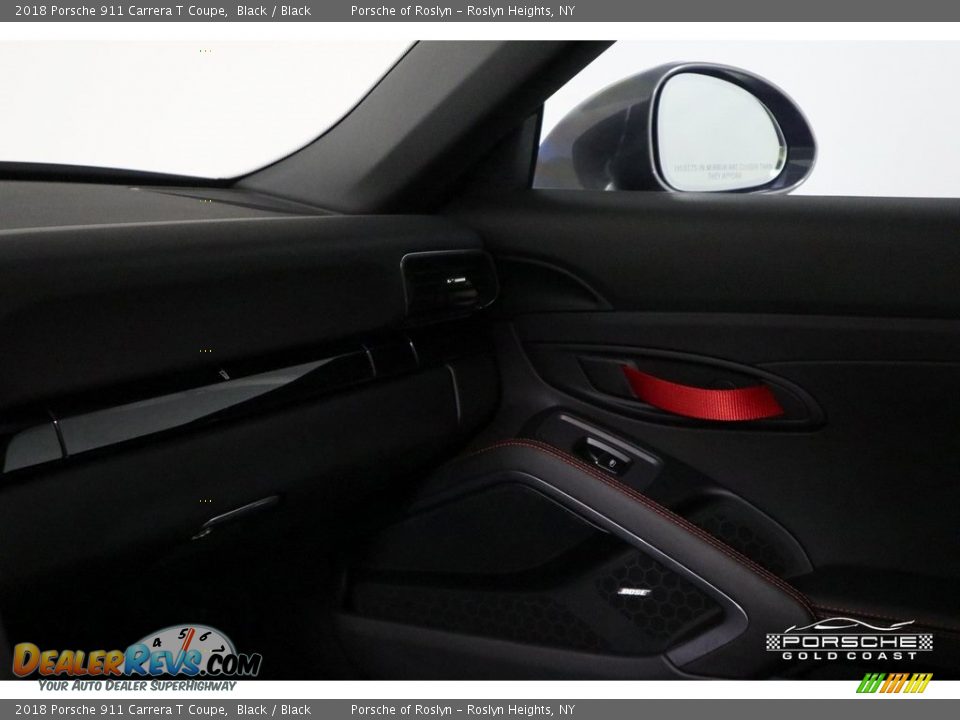 2018 Porsche 911 Carrera T Coupe Black / Black Photo #25