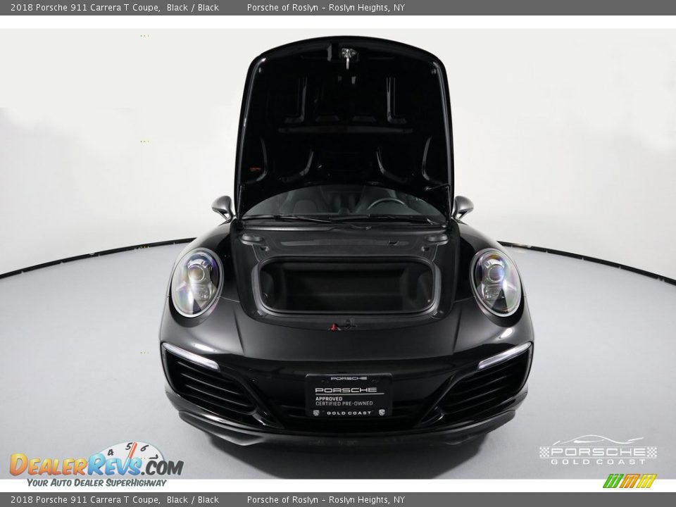 2018 Porsche 911 Carrera T Coupe Black / Black Photo #29