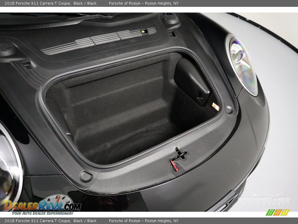 2018 Porsche 911 Carrera T Coupe Black / Black Photo #30
