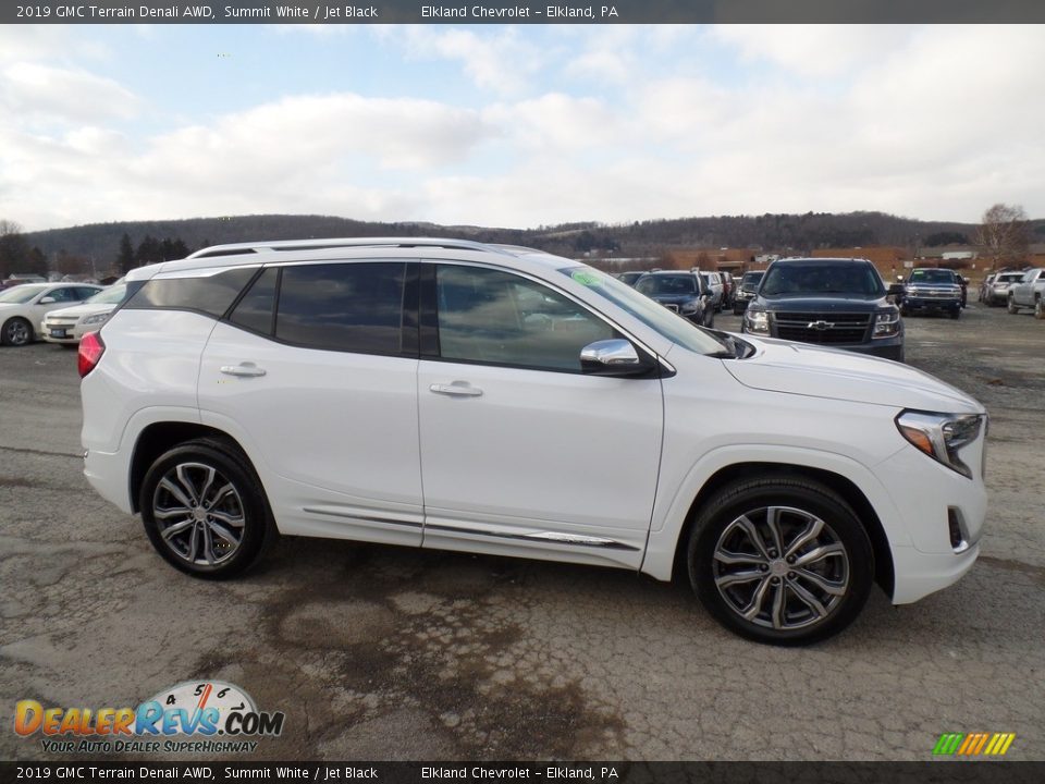 2019 GMC Terrain Denali AWD Summit White / Jet Black Photo #4