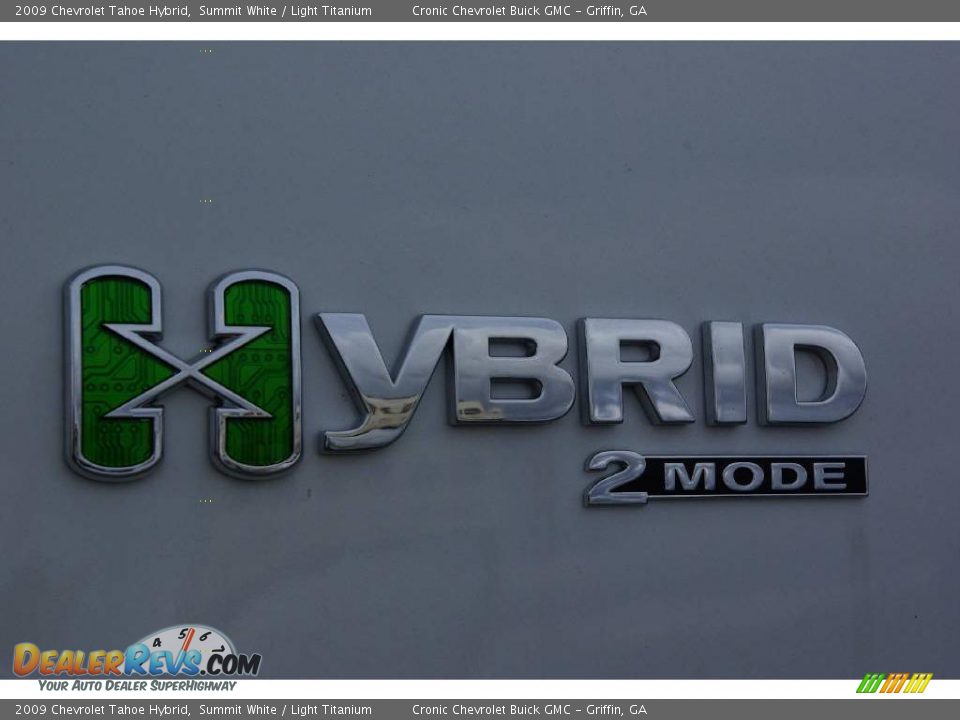 2009 Chevrolet Tahoe Hybrid Summit White / Light Titanium Photo #11