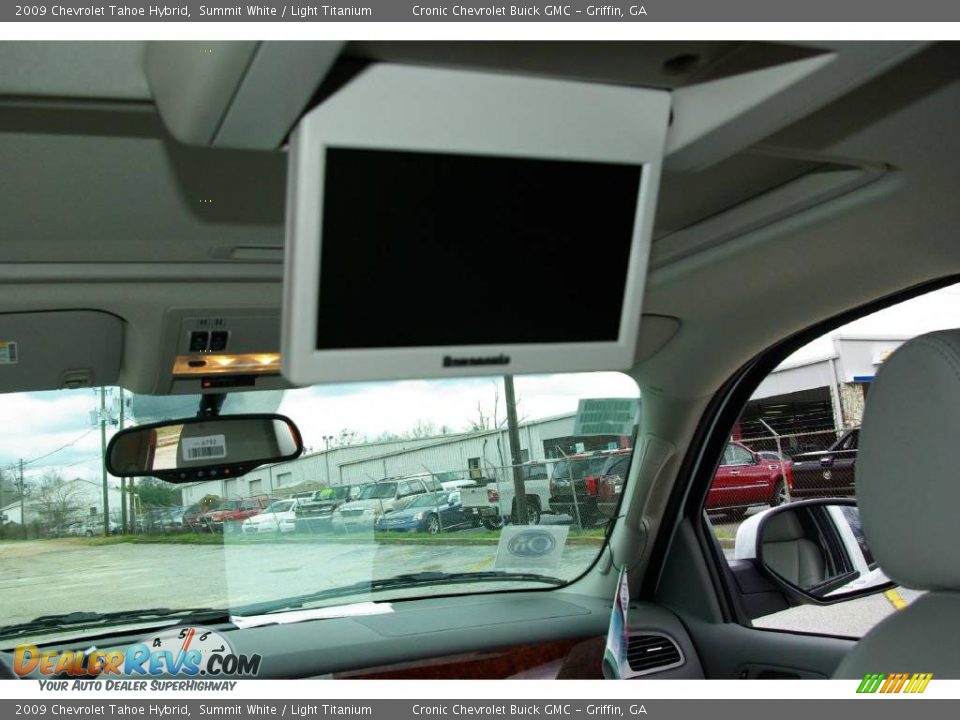 2009 Chevrolet Tahoe Hybrid Summit White / Light Titanium Photo #19