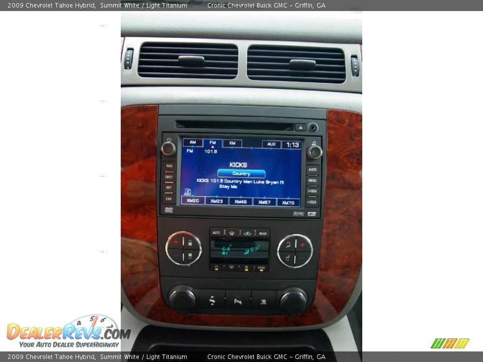2009 Chevrolet Tahoe Hybrid Summit White / Light Titanium Photo #24