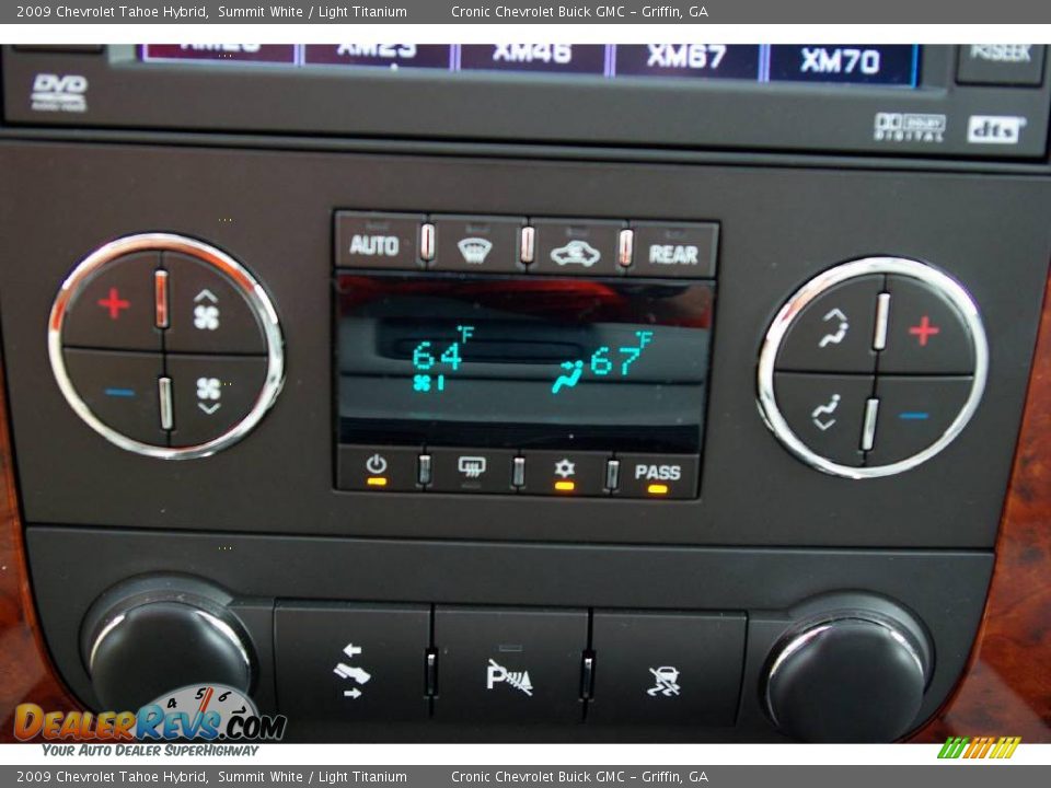 2009 Chevrolet Tahoe Hybrid Summit White / Light Titanium Photo #28
