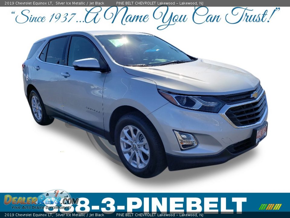 2019 Chevrolet Equinox LT Silver Ice Metallic / Jet Black Photo #1