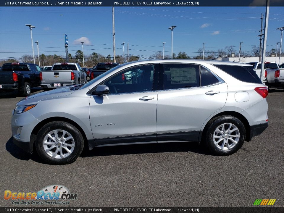 2019 Chevrolet Equinox LT Silver Ice Metallic / Jet Black Photo #3