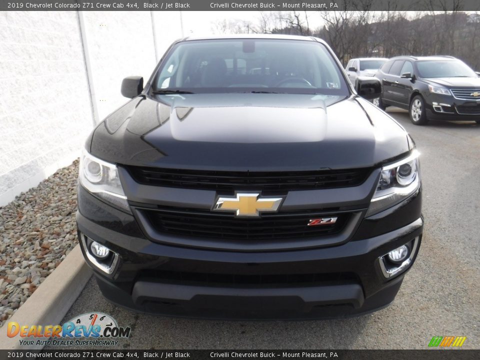 2019 Chevrolet Colorado Z71 Crew Cab 4x4 Black / Jet Black Photo #6