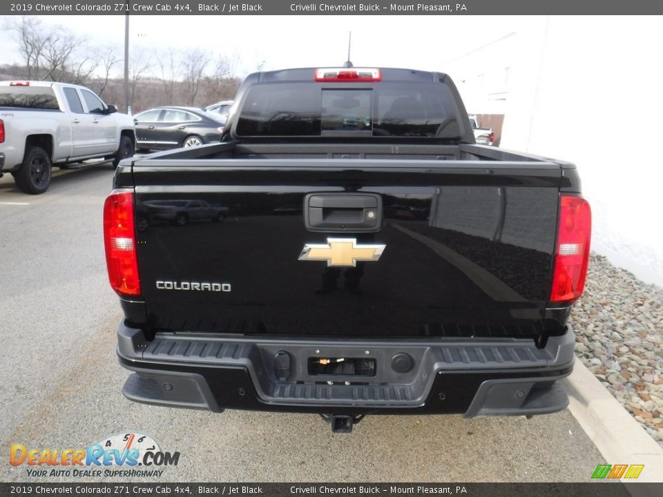 2019 Chevrolet Colorado Z71 Crew Cab 4x4 Black / Jet Black Photo #9