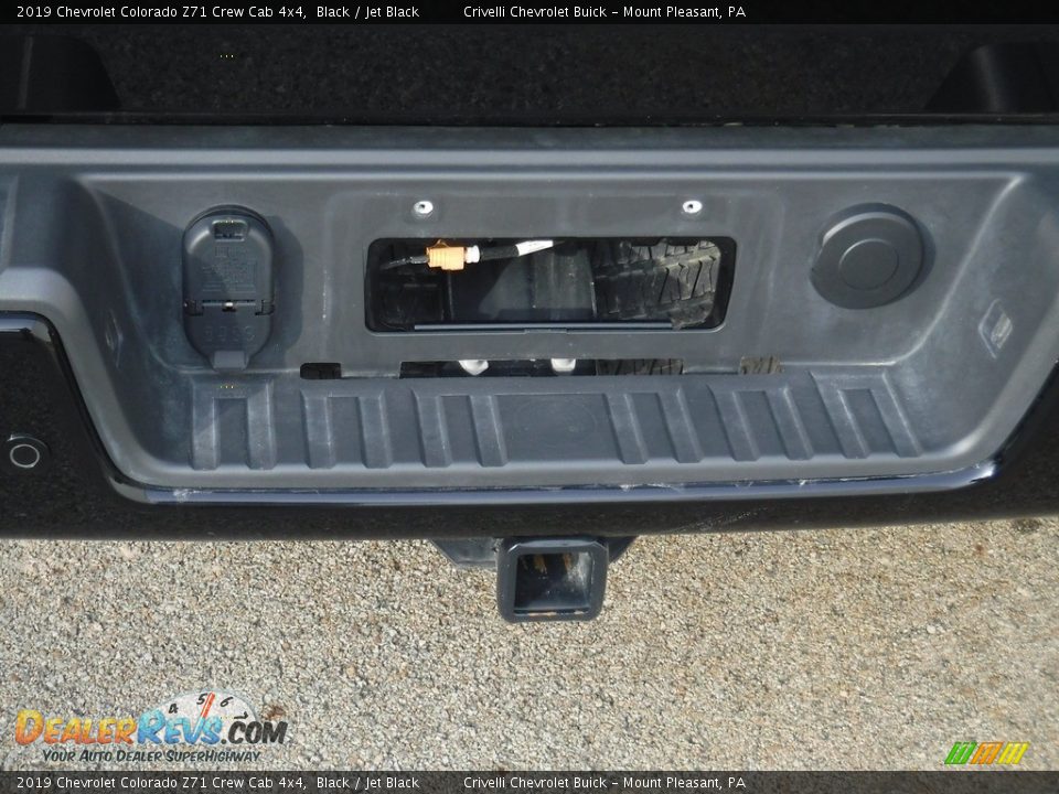 2019 Chevrolet Colorado Z71 Crew Cab 4x4 Black / Jet Black Photo #10