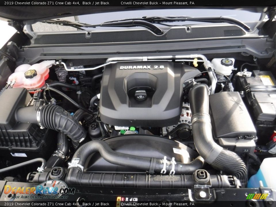 2019 Chevrolet Colorado Z71 Crew Cab 4x4 2.8 Liter DOHC 16-Valve Duramax Turbo-Diesel Inline 4 Cylinder Engine Photo #12