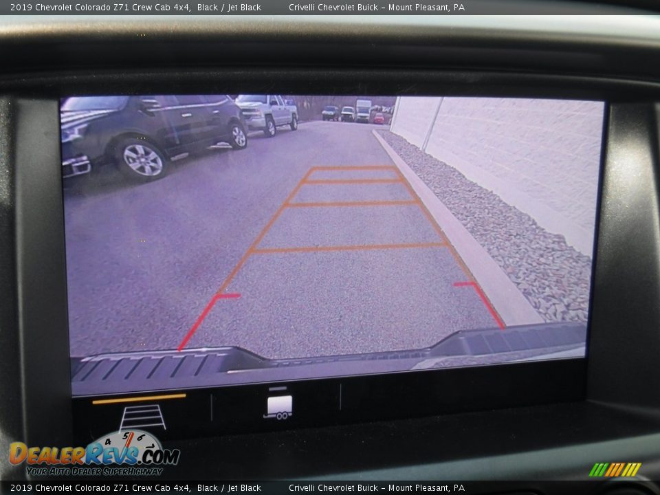 2019 Chevrolet Colorado Z71 Crew Cab 4x4 Black / Jet Black Photo #23