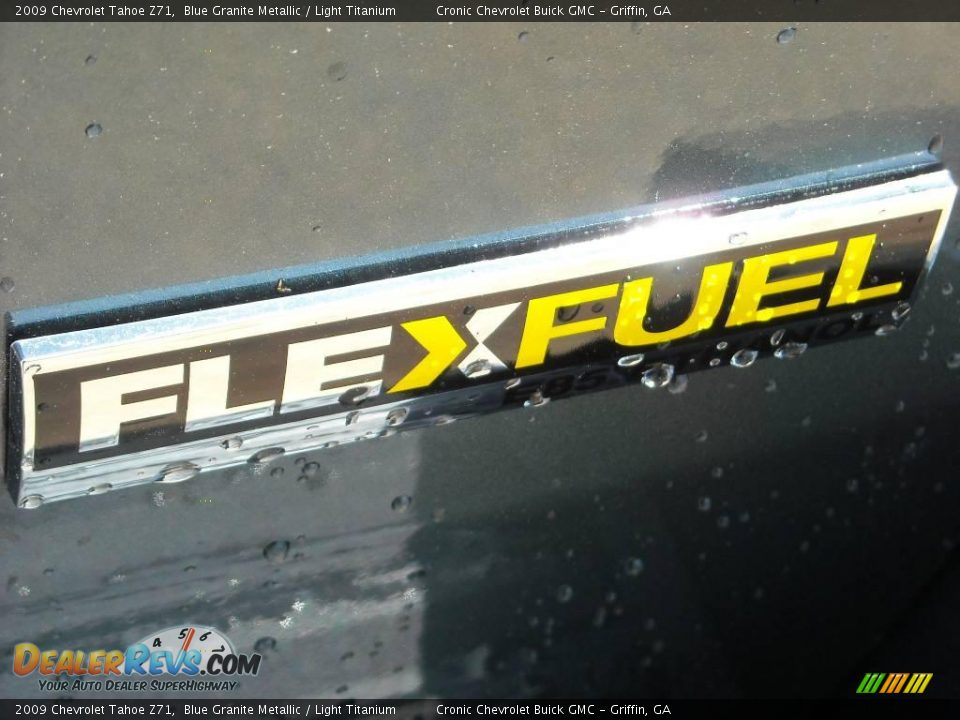 2009 Chevrolet Tahoe Z71 Blue Granite Metallic / Light Titanium Photo #11