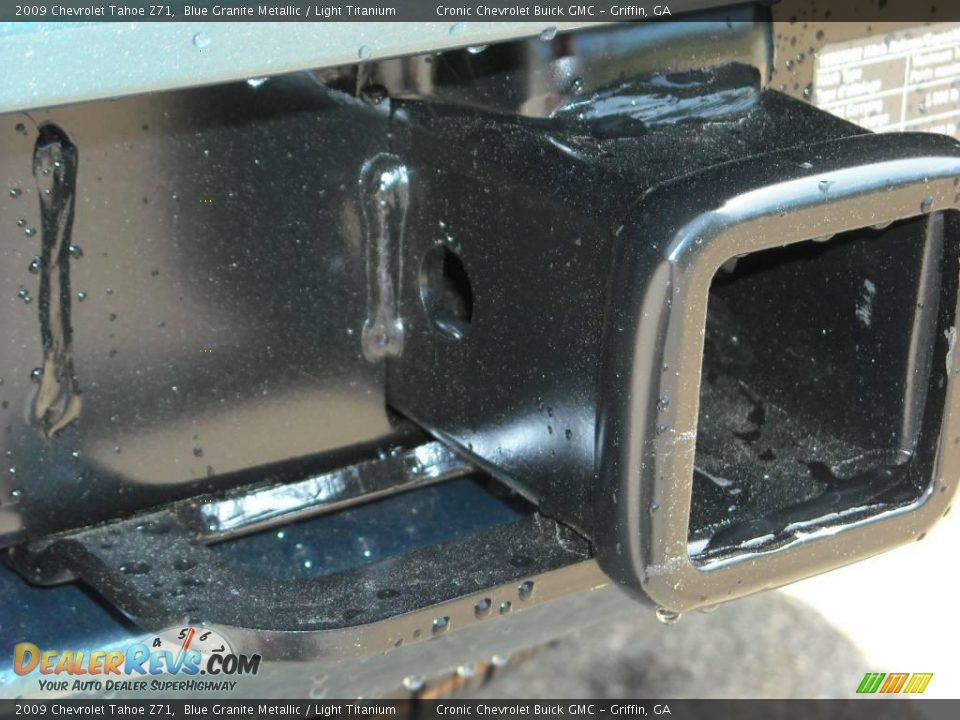 2009 Chevrolet Tahoe Z71 Blue Granite Metallic / Light Titanium Photo #12