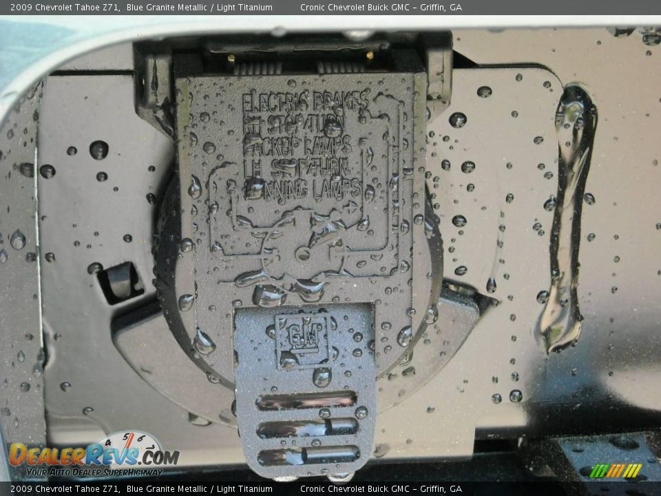 2009 Chevrolet Tahoe Z71 Blue Granite Metallic / Light Titanium Photo #13