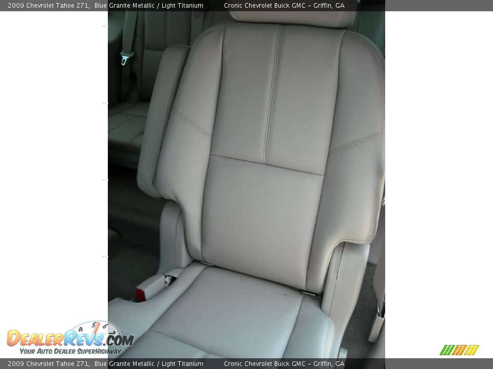 2009 Chevrolet Tahoe Z71 Blue Granite Metallic / Light Titanium Photo #17
