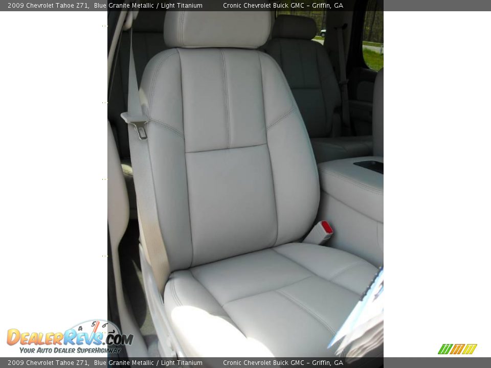 2009 Chevrolet Tahoe Z71 Blue Granite Metallic / Light Titanium Photo #24