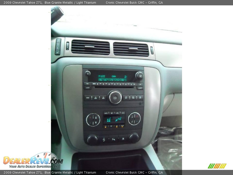 2009 Chevrolet Tahoe Z71 Blue Granite Metallic / Light Titanium Photo #27