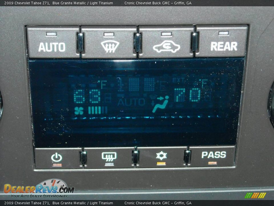 2009 Chevrolet Tahoe Z71 Blue Granite Metallic / Light Titanium Photo #33