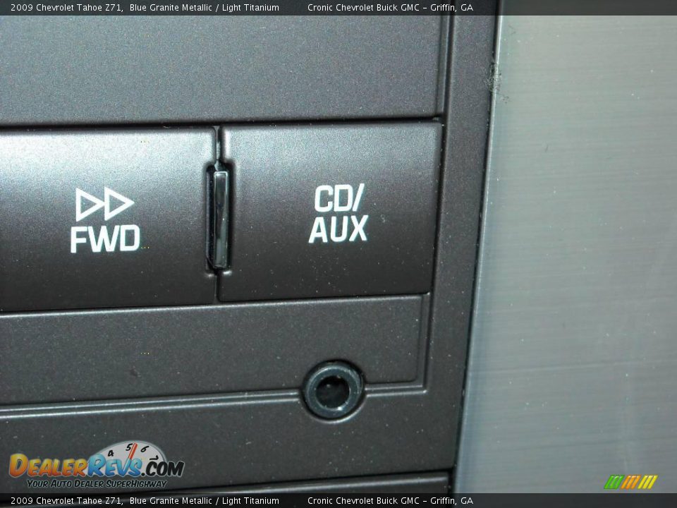 2009 Chevrolet Tahoe Z71 Blue Granite Metallic / Light Titanium Photo #35