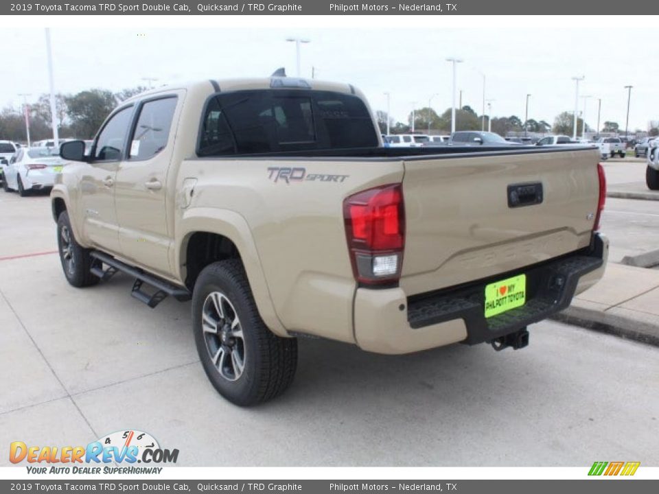 2019 Toyota Tacoma TRD Sport Double Cab Quicksand / TRD Graphite Photo #6