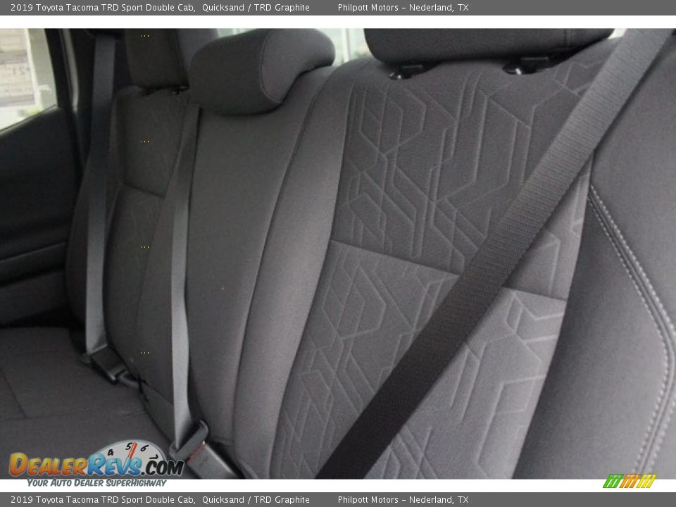 2019 Toyota Tacoma TRD Sport Double Cab Quicksand / TRD Graphite Photo #18