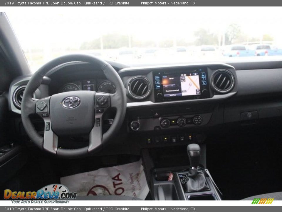 2019 Toyota Tacoma TRD Sport Double Cab Quicksand / TRD Graphite Photo #19