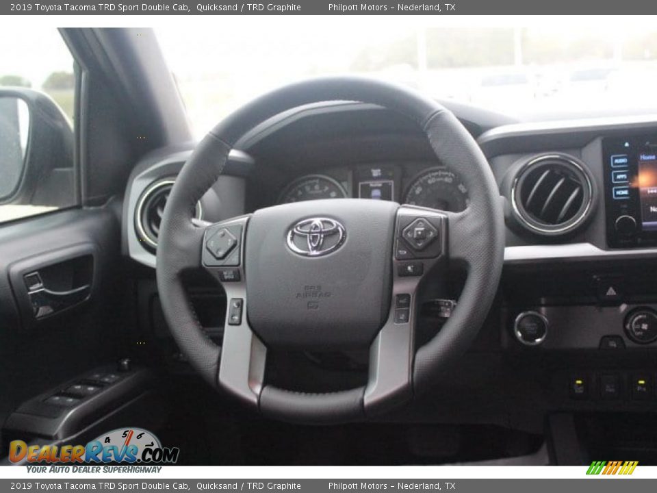 2019 Toyota Tacoma TRD Sport Double Cab Quicksand / TRD Graphite Photo #20