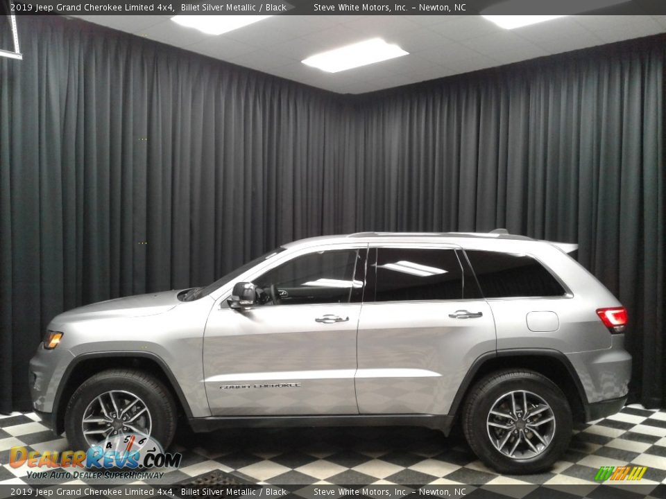 2019 Jeep Grand Cherokee Limited 4x4 Billet Silver Metallic / Black Photo #1