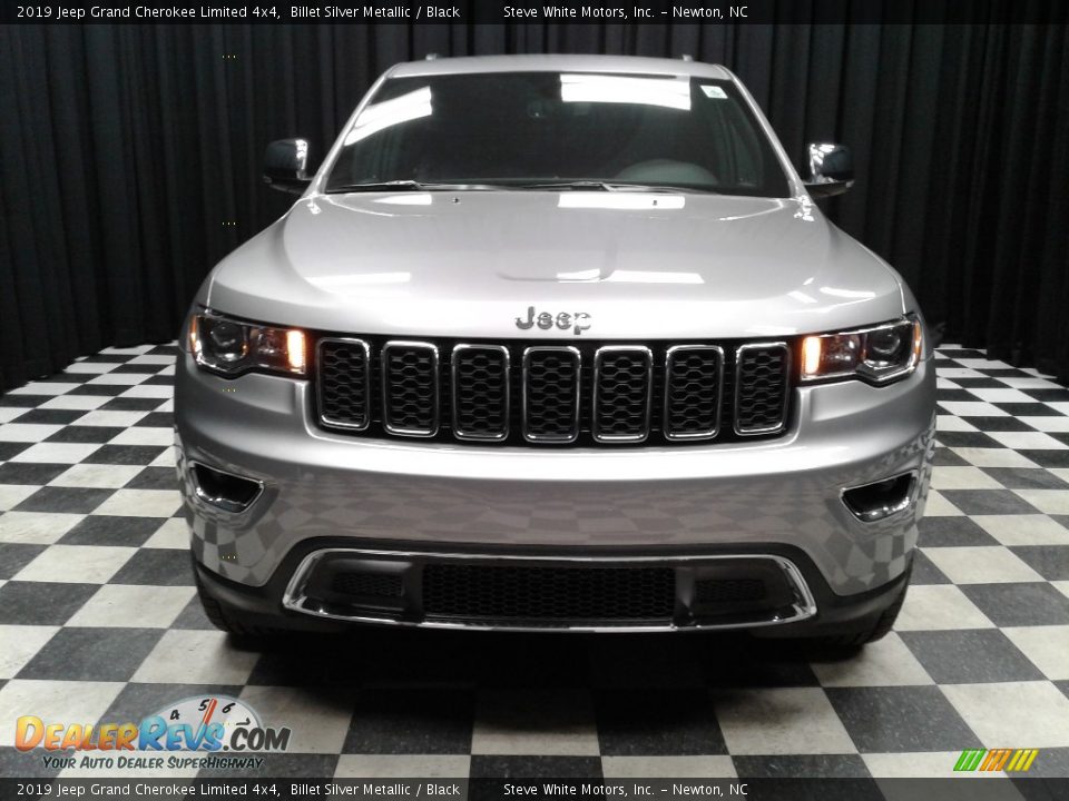 2019 Jeep Grand Cherokee Limited 4x4 Billet Silver Metallic / Black Photo #3