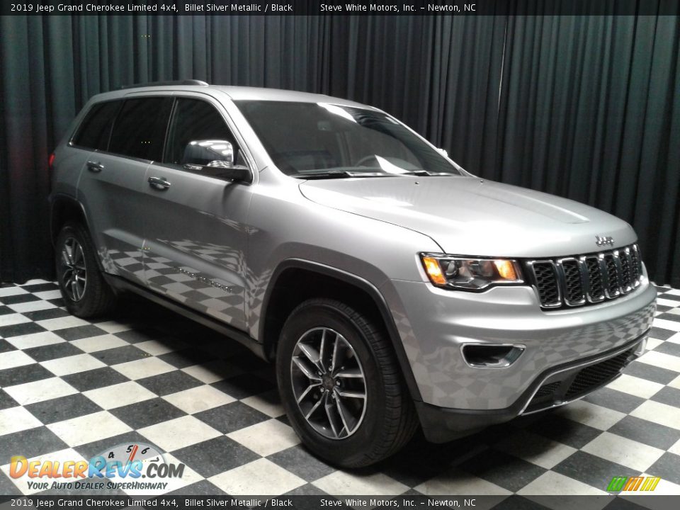 2019 Jeep Grand Cherokee Limited 4x4 Billet Silver Metallic / Black Photo #4