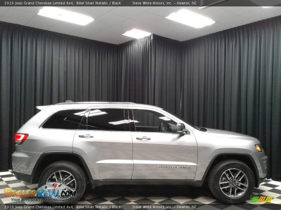 2019 Jeep Grand Cherokee Limited 4x4 Billet Silver Metallic / Black Photo #5