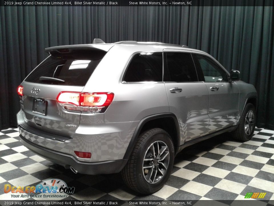 2019 Jeep Grand Cherokee Limited 4x4 Billet Silver Metallic / Black Photo #6