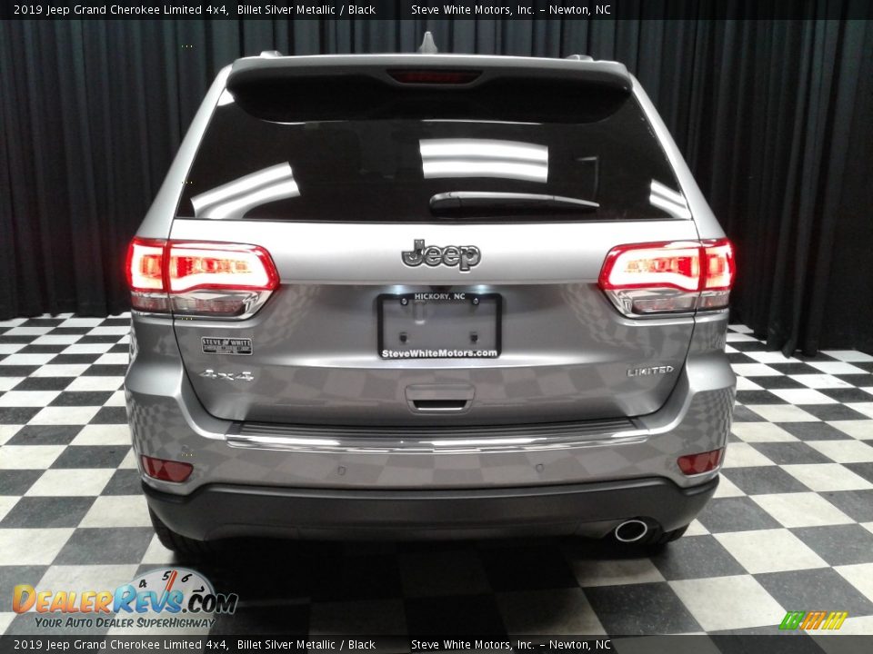2019 Jeep Grand Cherokee Limited 4x4 Billet Silver Metallic / Black Photo #7