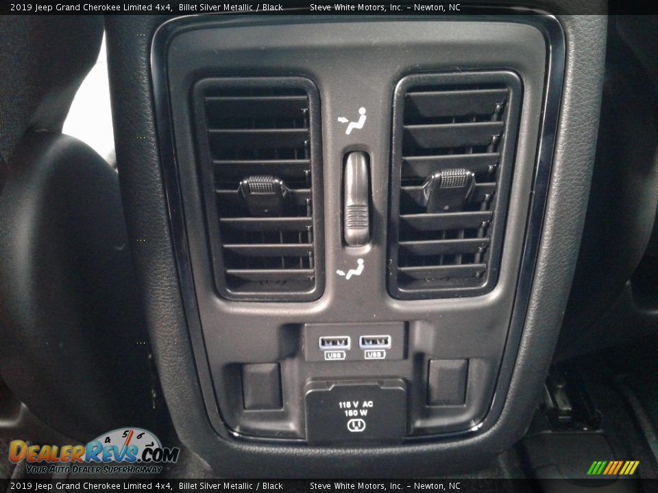 2019 Jeep Grand Cherokee Limited 4x4 Billet Silver Metallic / Black Photo #14