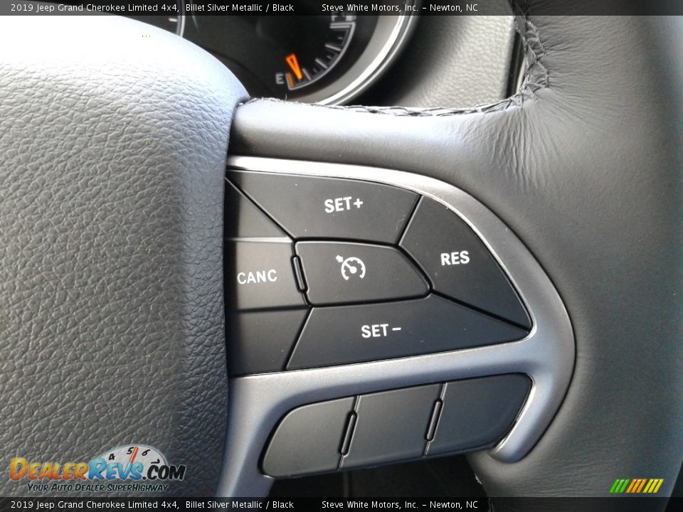 2019 Jeep Grand Cherokee Limited 4x4 Billet Silver Metallic / Black Photo #19