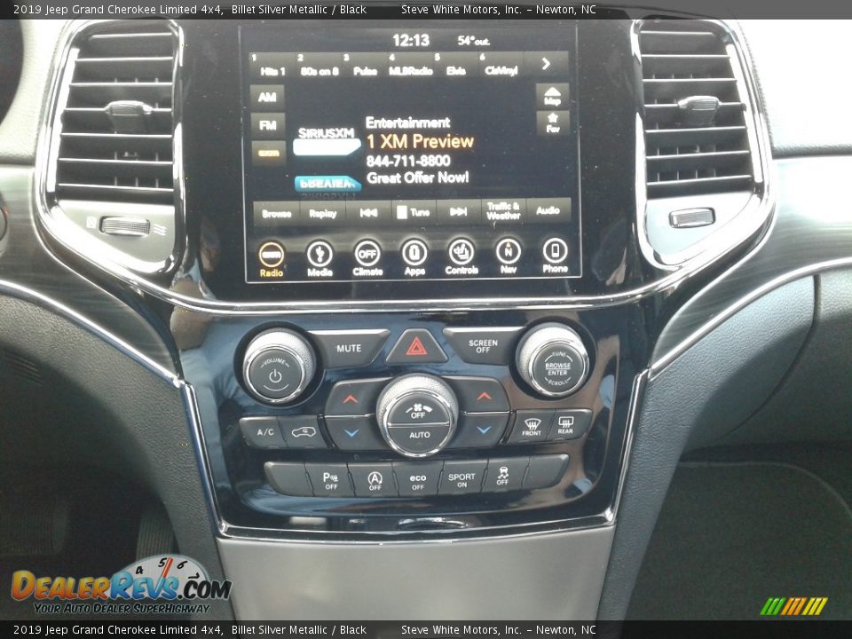 2019 Jeep Grand Cherokee Limited 4x4 Billet Silver Metallic / Black Photo #21