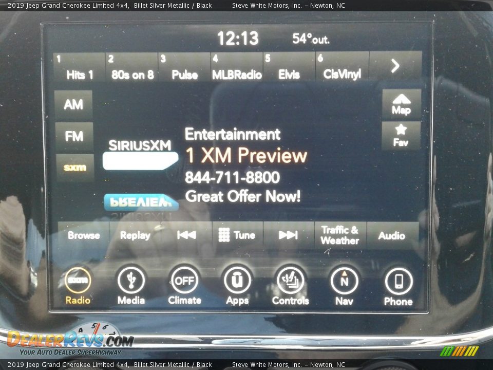 2019 Jeep Grand Cherokee Limited 4x4 Billet Silver Metallic / Black Photo #22